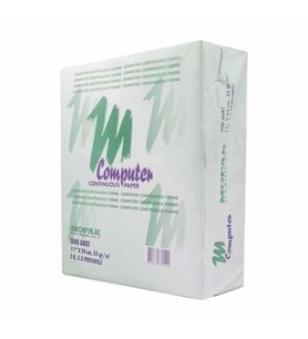Mopak Bilgisayar Kağıdı 11 x 24 2 Nüsha 55 gr 500'lü 018