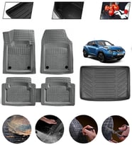 Nissan Juke 2021-2026 Ust Uyumlu Paspas Araca Özel Bagaj Havuzu MBS Gri