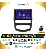 Nissan Terrano  2014-2016 Model 4GB + 64GB Android 13 Kablosuz Carplay Navigasyon Multimedya Sistemi