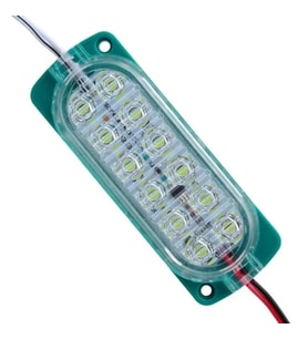 Parlak Yanıp Sönen Yeşil 24 Volt 1.2 Watt 2835 Modül Led