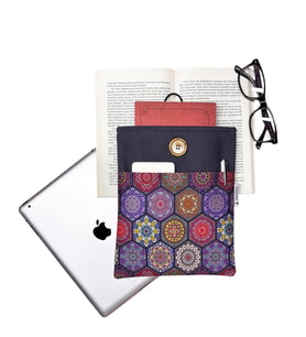Kitap Kılıfı / Tablet Kılıfı / Ebook Kılıfı - Çok Amaçlı Kılıf ( Mandala )