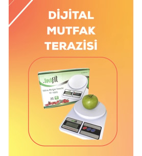 Lcd Ekranlı Yüksek Hassasiyetli Dijital Mutfak Terazisi