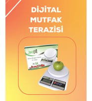 Lcd Ekranlı Yüksek Hassasiyetli Dijital Mutfak Terazisi