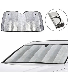 Isı Ve Güneş Yansıma Önleyici Oto Ön Cam Güneşliği Opel Astra Fiat Egea Hyundai İ20 Renault Megane