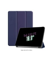 Galaxy Tab S10 FE Uyumlu 10.9" Katlanabilen Standlı Smart Cover Akıllı Tablet Kılıfı