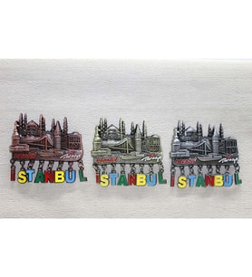 Sarkaçlı İstanbul Temalı Magnet