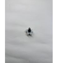 1 Adet, Renkli  Mandallı 3 cm Lotus Çiçeği Toka Kadın/Kız/Çocuk (Karışık)