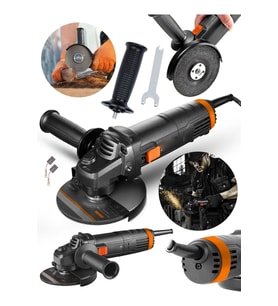 Pro Metal Şanzuman Bakır Sargılı Avuç Içi Taşlama Demir Metal Kesme Makinesi Sprel 125 Mm..