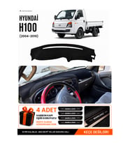 HYUNDAİ H100 (2004-2019) Uyumlu Torpido Örtüsü Torpido Kılıfı - Siyah