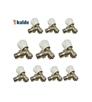 KALDE KÖŞE RADYATÖR VANASI 1/2 HAFİF TİP PEX VANA 1 KOLİ 50 ADET