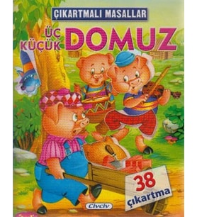 Çıkartmalı Masallar - Üç Küçük Domuz