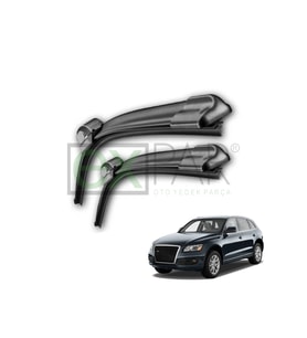 AUDI Q5 ÖN CAM SİLECEK SÜPÜRGESİ TAKIMI 2008 - 2012 Uyumlu Q5 ÖN SİLECEK