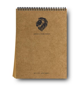 Dilman Kraft Defter 16X22 Dik 50 Yaprak