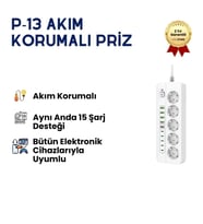 P13 Akıllı Priz Uzaktan Kontrol, Enerji Takibi ile Akıllı Güç Yönetimi