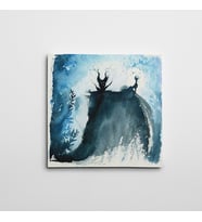 Maleficent Kare Kanvas Tablo