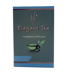Elegant Tea 9lu Form sel Çay 42 Süzen Poşet