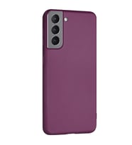 Samsung Galaxy S21 Premium Silikon Kılıf Mor