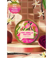 Pink Vanilla Matcha - Vanilya Aromalı Pembe Superfood Matcha Tozu, 25 gr