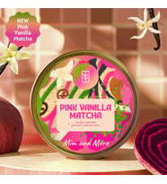 Vanilla Pink Matcha - Vanilya Aromalı Pembe Superfood Matcha Tozu, 25 Gr