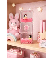 Mini Masal Şelalesi - Pembe Kız- Hediyelik Obje