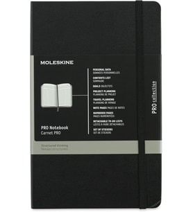 Moleskine Profesyonel Not Defteri (Büyük, Sert Kapaklı) Siyah (Standart)