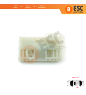 Renault Clio MK3 BR CR KR SR 2005-2014 5-Kapı 8200291151 İçin Arka Sol Cam Kriko Tamir Klipsi