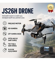 JS26H Drone, Fırçasız, Katlanabilir, Akıllı HD Kamera Uzaktan Kumandalı Drone