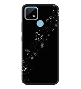 Realme C11 C21 C21Y C25Y C11 2021 Kılıf Desemli Silikon Planet 1620