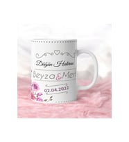 Düğün Hatırası Kupa Bardak - Hediyelik Mug Kupa Bardak