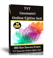 TYT Geometri Online Görüntülü Eğitim Seti