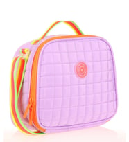 Kaukko Kids Isı Yalıtımlı Kız Çocuk Lila Turuncu Beslenme Çantası