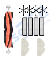 Dreame D10S, D10S PRO, D9 MAX GEN2 Uyumlu 1 Ana Fırça 4 Yan Fırça 4 Filtre 2 Mop PKT-iasgf0000240