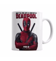 DEADPOOL  2 Kupa Bardak Porselen