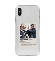 Iphone XSMAX Uyumlu Brooklyn 99 Tasarımlı Şeffaf Telefon Kılıfı