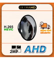 2 MP AYNA GÖRÜNÜMLÜ AHD KAMERA - SİTE - OTOPARK - İŞYERİ