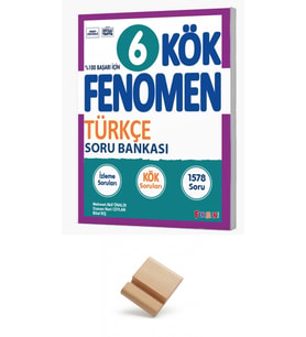 Fenomen 6. Sınıf Maarif Kök Türkçe Soru Bankası + Telefon Standı