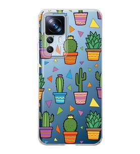 PrintiFy Xiaomi Mi 12T Pro ile Uyumlu Water Color 4  Kamera Korumalı Şeffaf  Kılıf