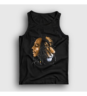Presmono Unisex Siyah Lion V2 Bob Marley Atlet 265198tt