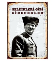 Ahşap MDF Poster (27x18cm)