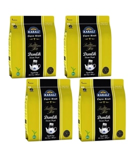 Karali Premium Demlik Poşet Siyah Çay 25 Li 4 ADET