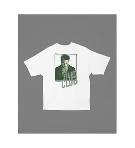 Fight Club 1999 Tyler Durden Baskılı Unisex Tişört, Oversize Film Tişört