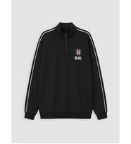 LCW Kids Siyah Beşiktaş Baskılı Erkek Çocuk Sweatshirt