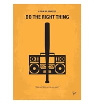 No179- Do The Right Thing Tablo Ahşap Poster Dekoratif