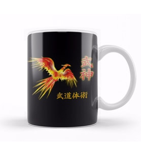 Bujinkan Fenix Kupa Bardak Porselen