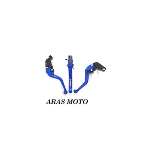 HONDA CBR 125 R - CBR 250 R UYUMLU SPOR MANET LACİVERT MAVİ ARASMOTO (Siyah)