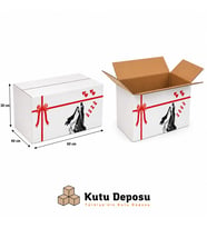 40x60x30 cm Dayanıklı Çeyiz Taşıma Kolisi (10 ADET)