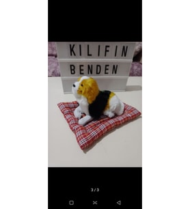 Havlayan Minderli Peluş Köpek (Pilli)