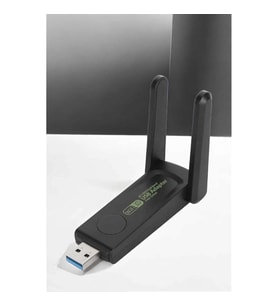 Mey İthalat® Wifi Alıcı Wifi Adaptörü USB Girişli 3.0