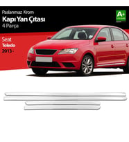 Seat Toledo Uyumlu Krom Kapı Yan Çıtası 2013 Üzeri