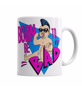 Born To Be Bad Kupa Bardak Porselen
